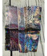 20 Sheets Flower Nail Polish Strips Full Nail Wraps for Women Adhesive Nail - £9.66 GBP
