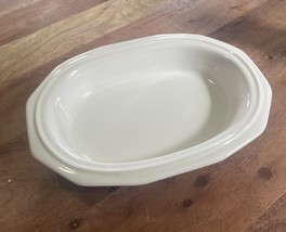 Pfaltzgraff Heritage White Serving Dish USA Made 11” Long 8” Wide 2” Tall - $227.45 MXN