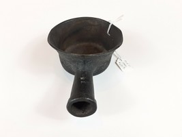 Antique Chinese Silk Iron Laundry Ironing Black Late 1800&#39;s Ashtray - £18.58 GBP