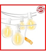Elegant 25FT G40 LED Globe String Lights - Waterproof for Indoor &amp; Outdo... - $835.85 MXN