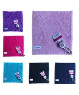 Surprizeshop Ladies Retractable Golf Towel . Aqua, Black, Purple, Pink o... - $14.57 CAD