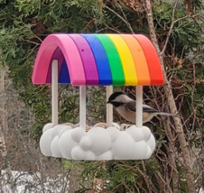 NEW Outdoor Under the Rainbow Garden Bird Feeder Unassembled DIY Build Kit - $56.10