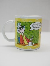 MAXINE Coffee Mug Cup &quot;Breakfast in Bed&quot; &amp; &quot;Grouchy by Nature&quot; Vintage Hallmark - £7.95 GBP