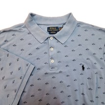 Polo Ralph Lauren Mens XXL 2XL Blue Pony RPL Initials Cotton Polo NWT $1... - $76.81 CAD
