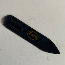 VINTAGE ESSO PETROLEUM (BECAME EXXON) SOFT PLASTC 5&quot; PAGE MARKER - £8.48 GBP