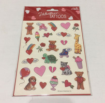 Valentine tattoos vintage temporary cute holiday theme tattoos still in ... - $19.75