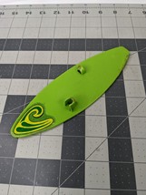 Vintage Mattel Barbie Green Surfboard 1973 7.5 Inch - £5.32 GBP