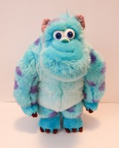 Disney Store Pixar Monsters Inc Sulley Plush Furry Stuffed Animal Standing 15 In - £13.53 GBP