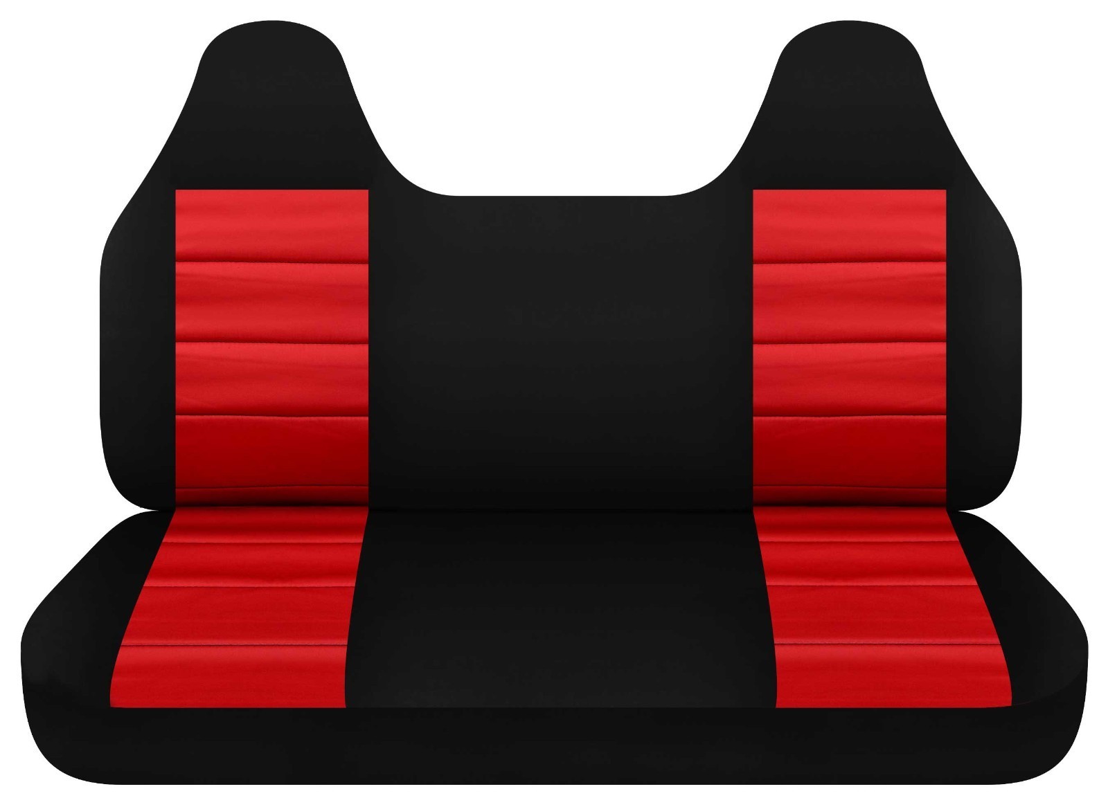 Front bench seat covers fits 1999 to 2010 Ford F450 Super Duty truck two tone Item image 9