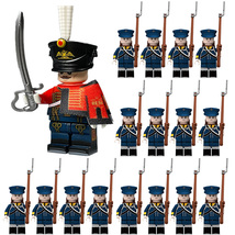 Napoleonic Wars Prussia Landwehr Infantry Officers Army 21 Minifigures Lot - $624.89 MXN
