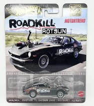 Hot Wheels 2024 Pop Culture Premium Roadkill Rotsun Custom &#39;71 Datsun 240Z - £8.93 GBP