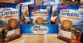 (5) 6oz Purina DentaLife Plus Immune Support Chicken SM/MED 40ct Treat C... - $19.79