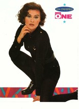 Lisa Stansfield teen magazine pinup clipping 1980&#39;s squatting Bravo One - £2.77 GBP