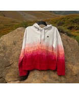 Tommy Hilfiger Sport Women’s Size M White To Pink To Red Ombre Sweatshir... - $36.28 CAD