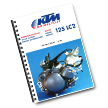 KTM 1996 - 125 LC2 - ENGINE SERVICE WORKSHOP REPAIR MANUAL - $59.99