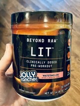 GNC Beyond Raw LIT Pre-Workout Powder Jolly Rancher Watermelon 30 servs ... - $32.71