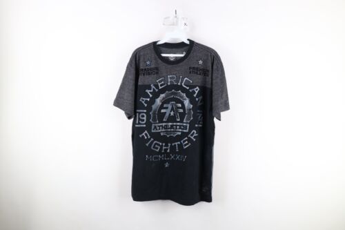 Vintage Streetwear Mens Size XL UFC MMA Fighting Short Sleeve T-Shirt Black - £33.33 GBP