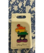 New Disney  Mickey Mouse Rainbow Standing Gift Pin - £22.31 GBP