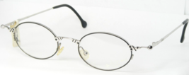 Vintage +Choc- C128 136 Matt Black / Silver Rare Eyeglasses Frame Choc 45-18-138 - £60.97 GBP