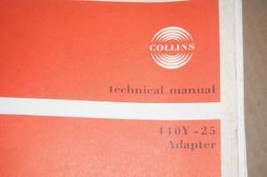 Rockwell Collins 440Y-25 Adapter Technical manual - £118.70 GBP