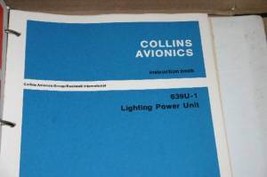 Rockwell Collins 639u-1 Lightning power unit  Instruction manual - £118.70 GBP