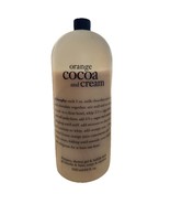 PHILOSOPHY ORANGE COCOA CREAM SHAMPOO SHOWER GEL BUBBLE BATH 64 OZ 75% R... - €33,94 EUR