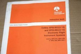 Rockwell Collins EFIS-85B &amp; -86B(3/13)  instruction/maintenance manual - £118.70 GBP