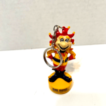 Vintage Mad Money Jester Key Chain Lady Luck Casino Hotel Mad Money 3&quot; - £10.84 GBP