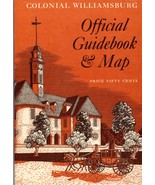 Colonial Williamsburg  (Official Guidebook &amp; Map) -1972 - $5.19 CAD