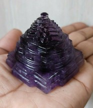 Amethyst Shree Shri Sri Yantra für Harmonie &amp; Positivität zu Hause oder... - $128.92