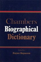 Chambers Biographical Dictionary (Hardcover) NEW - $42.00