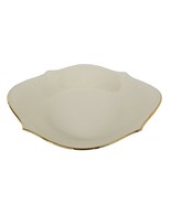 Lenox Serving Bowl Made in USA ivory gold trimmed Vintage 7 inch Decorative - £18.76 GBP