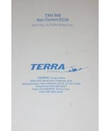 Terra TXN-960 NAV/COMM/ECDI operation/installation manual TXN960 - £111.06 GBP