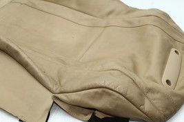 2002-2008 BMW E65 745I 750LI FRONT RIGHT PASSENGER UPPER SEAT COVER BEIGE H924 image 13