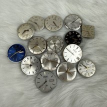 Watch Faces W/Gears Lot of 15 Great For Crafts Non Working For Parts Only - $21.66