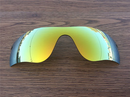 24K Gold polarized Replacement Lenses for Oakley Radarlock Path - £11.70 GBP