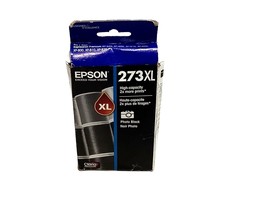 Genuine Epson Ink 273 XL T273XL120 High Capacity Black Cartridge - $13.79