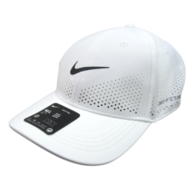Nike Dri-FIT ADV Club Swoosh White Hat Cap Size M/L NEW FB5636-100 - $26.95