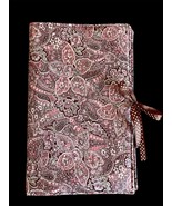 New Handmade Floral/Paisley Quilted Journal Notebook  - $8.50