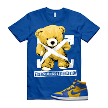 Reverse Laney 1 Game Royal Blue Air WMNS Varsity Maize Sail T Shirt Match STRUG - £23.69 GBP+