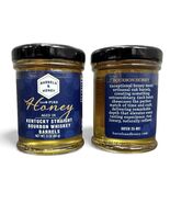 2 Jars Bourbon Barrel Aged Honey 3 oz / 85 g Each Best Before 06/2030 - $9.89
