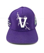 Villain Attire VILNS V-Lightning Hat Snapback Cap Purple Wool Embroidere... - €25,54 EUR