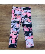 Nike Dri-Fit Girls Pink Purple Floral Abstract Yoga Pants Leggings Size 4T - £18.66 GBP