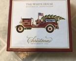  White House Historical Christmas Ornament 2016 Fire Engine Truck Herber... - $43.00