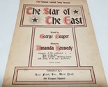 The Star of the East by George Cooper and Amanda Kennedy Sheet Music - $5.98
