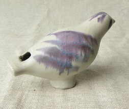 Handmade Clay Bird Whistle. - $23.57 CAD