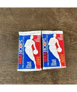 (2) 1989-90 NBA Hoops Series 1 Basketball Factory Sealed Packs New - £9.67 GBP