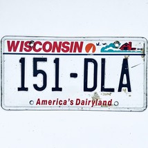 United States Wisconsin Dairyland Passenger License Plate 151-DLA - £6.57 GBP