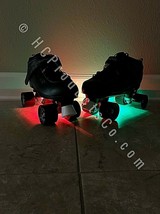 Remote Controlled LED Light Kit For Roller Skates 16 Colors &amp; Motions - £27.40 GBP