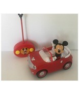 Jada Toys Disney Mickey Mouse Red Remote Control Car With Remote - $24.65 CAD